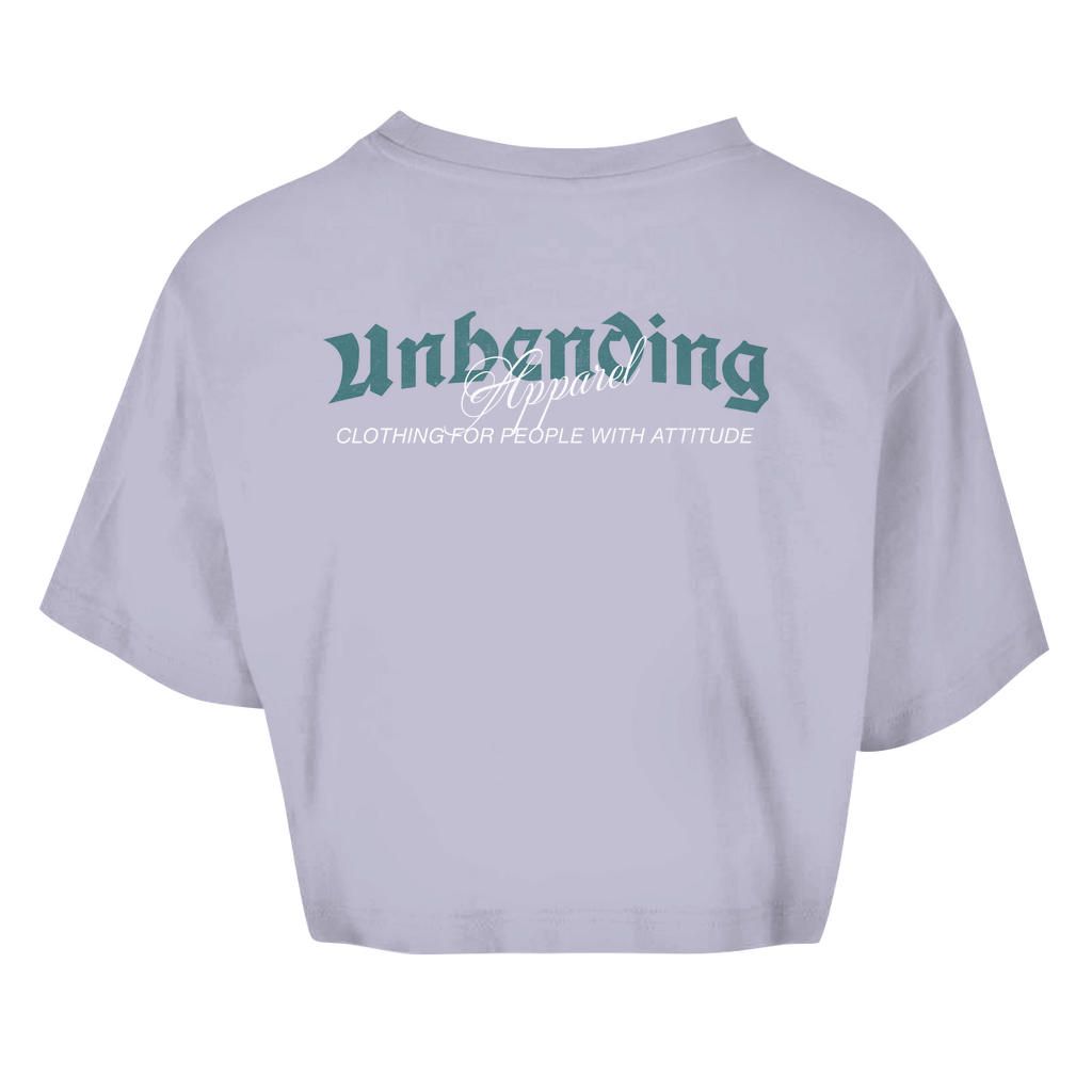 Oversize Crop Top - Clothing For People With Attitude - Grün - Unbending Apparel