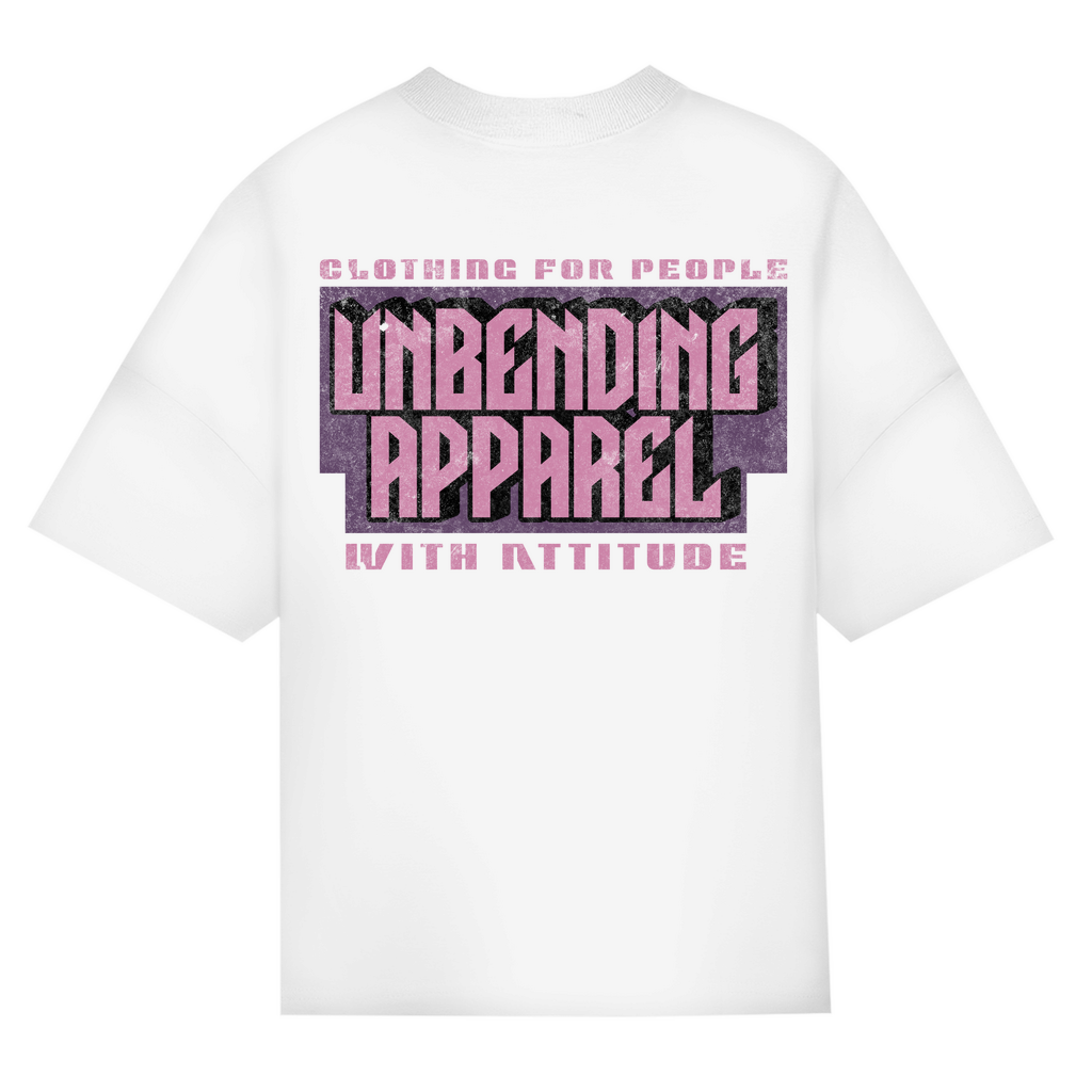 Oversize T-Shirt Unisex - Clothing For People With Attitude - Pink - Unbending Apparel