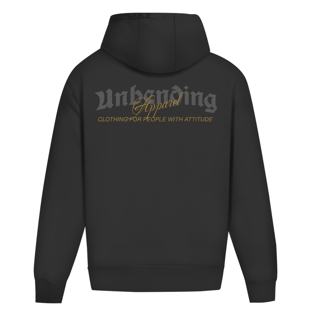 Oversize Hoodie Unisex - Clothing For People With Attitude - Grau - Unbending Apparel