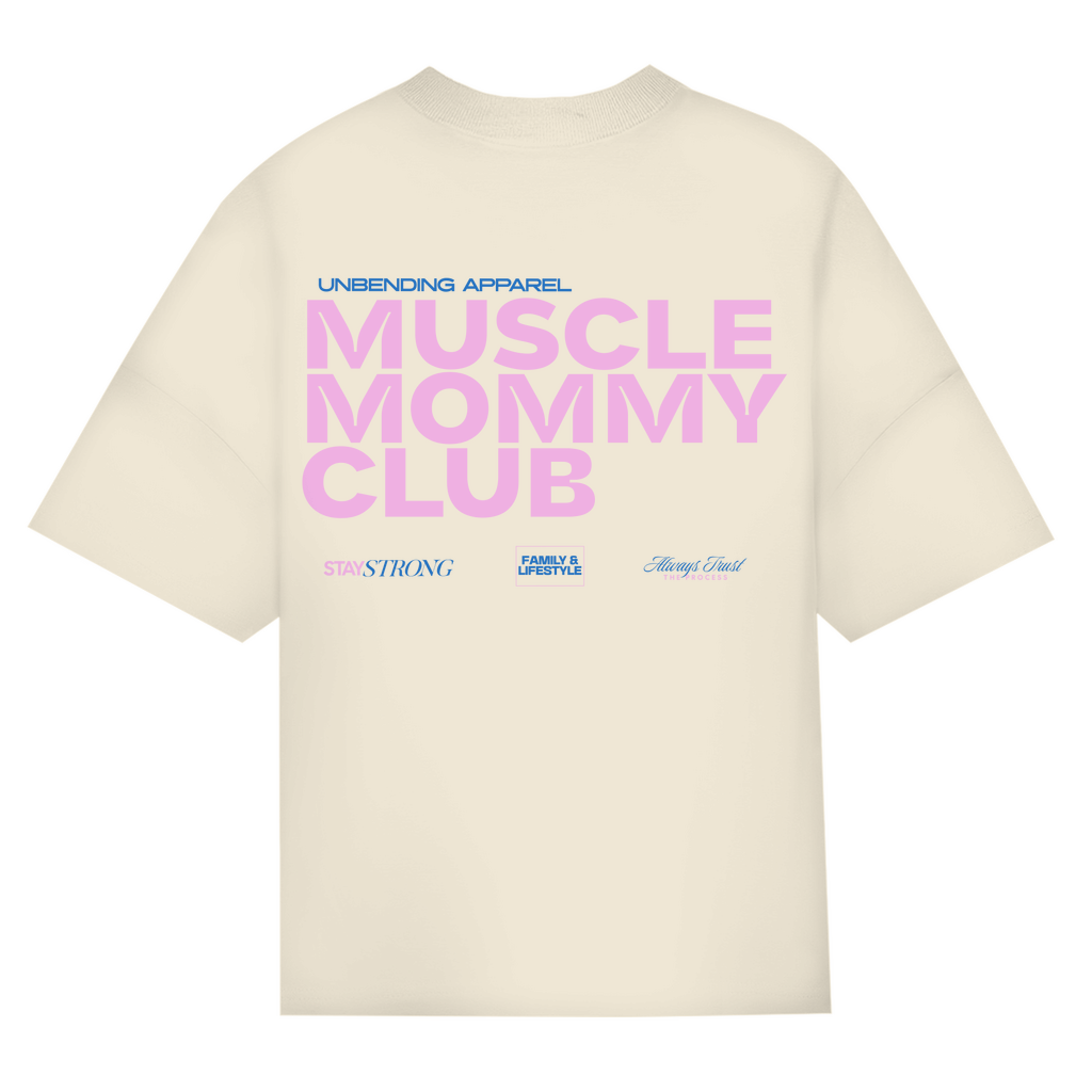 Oversize T-Shirt Unisex - Muscle Mommy Club - Unbending Apparel