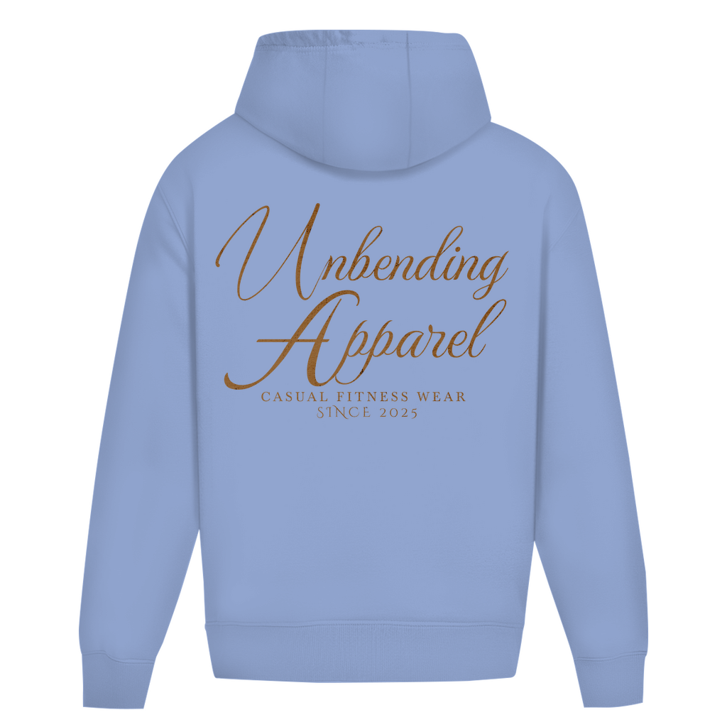 Oversize Hoodie Unisex - Casual Fitness Wear - Braun - Unbending Apparel