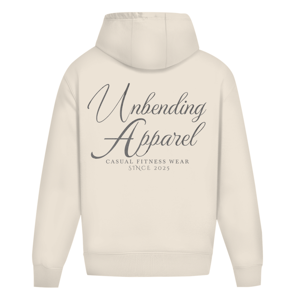 Oversize Hoodie Unisex - Casual Fitness Wear - Grau - Unbending Apparel