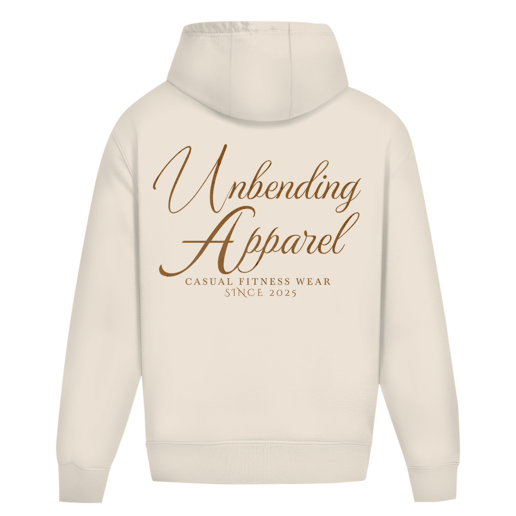 Oversize Hoodie Unisex - Casual Fitness Wear - Braun - Unbending Apparel