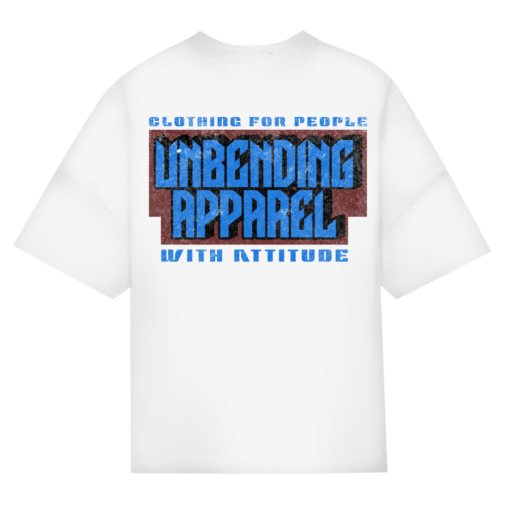 Oversize T-Shirt Unisex - Clothing For People With Attitude - Blau - Unbending Apparel