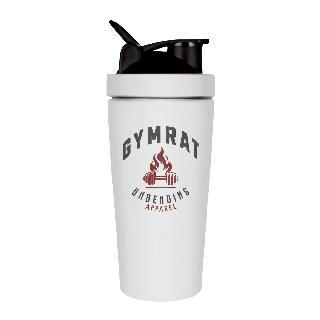 Gym Shaker - Gymrat - Grau/Rot - Unbending Apparel