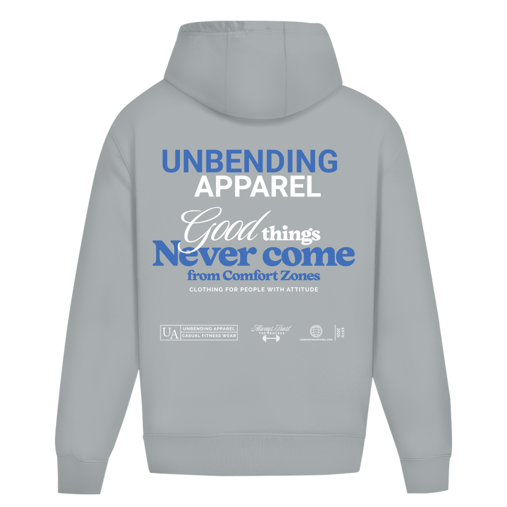Oversize Hoodie Unisex - Good Things Never Come From Comfort Zones - Unbending Appare