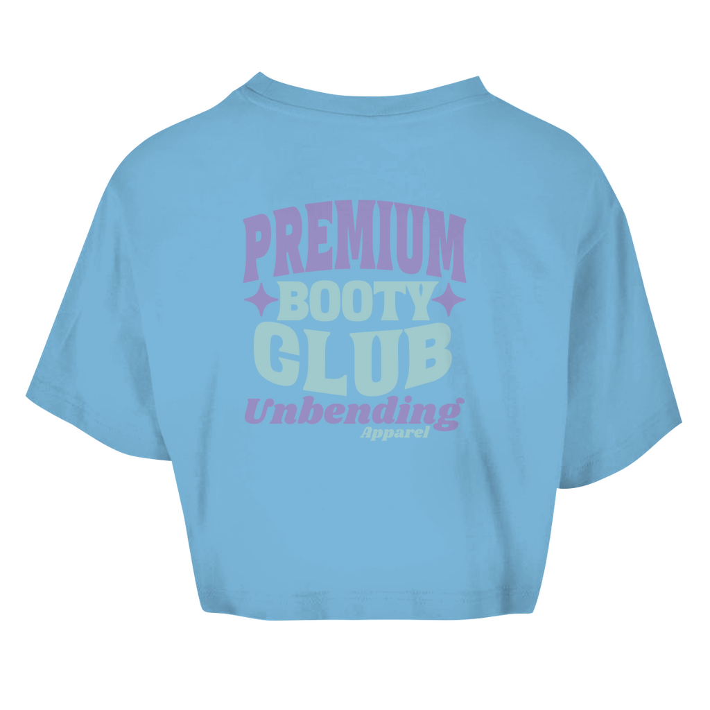 Oversize Crop Top - Premium Booty Club - Unbending Apparel