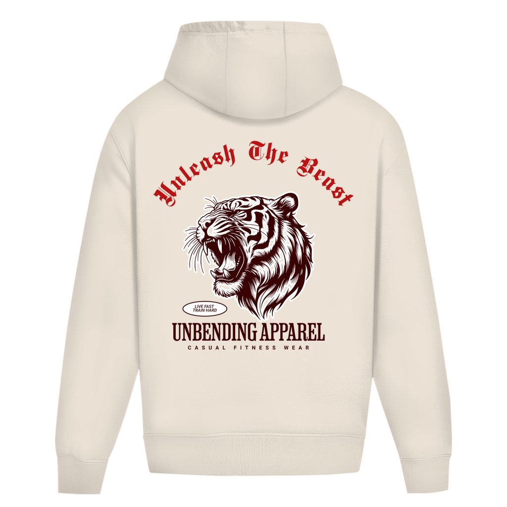 Oversize Hoodie Unisex - Unleash The Beast - Unbending Apparel