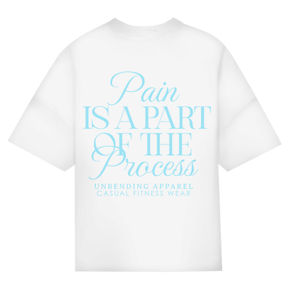 Oversize T-Shirt Unisex - Pain is a Part - Unbending Apparel