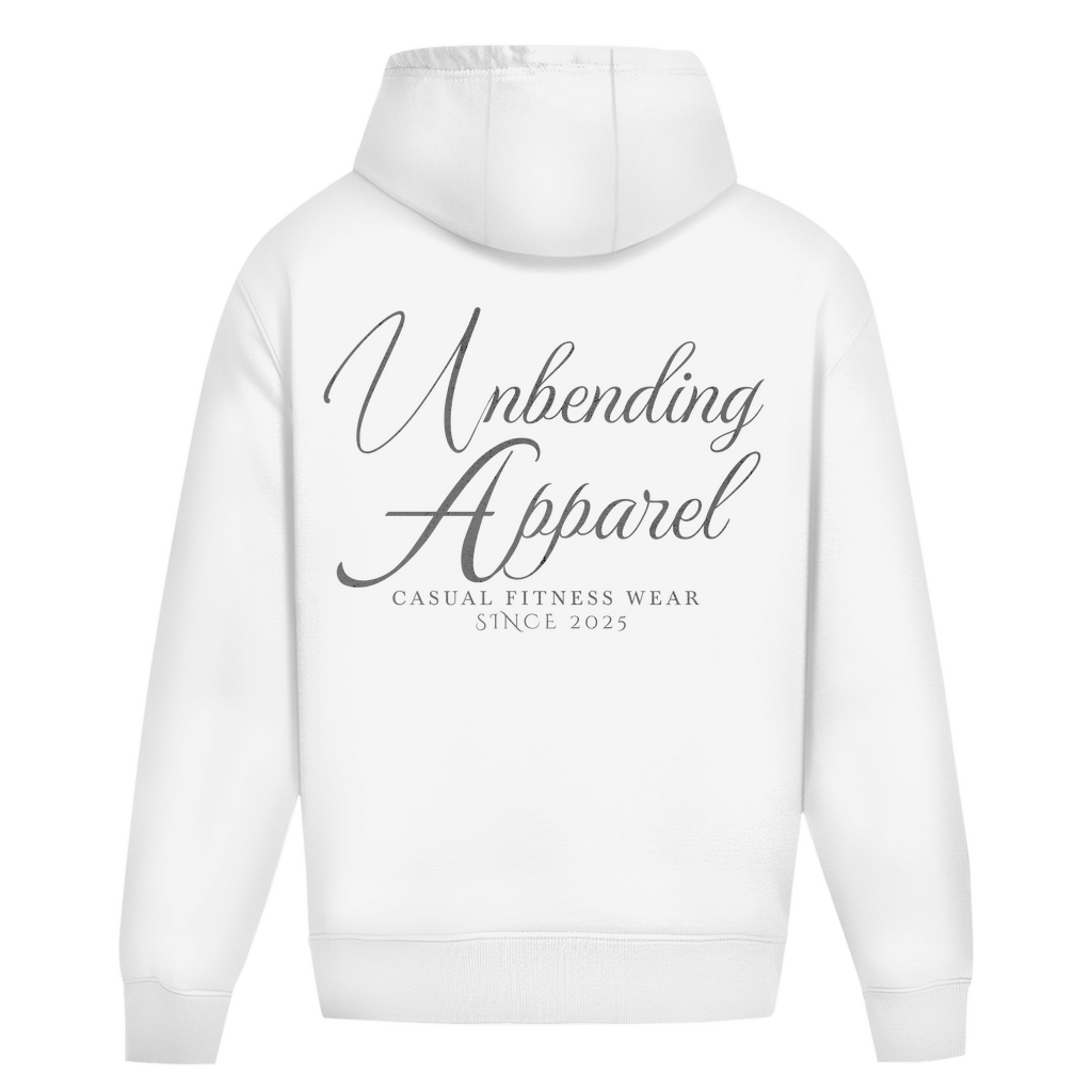 Oversize Hoodie Unisex - Casual Fitness Wear - Grau - Unbending Apparel