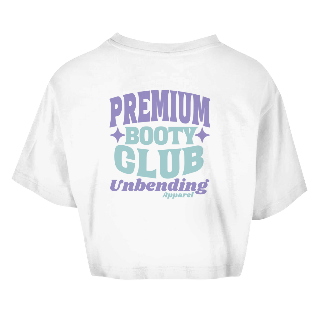 Oversize Crop Top - Premium Booty Club - Unbending Apparel