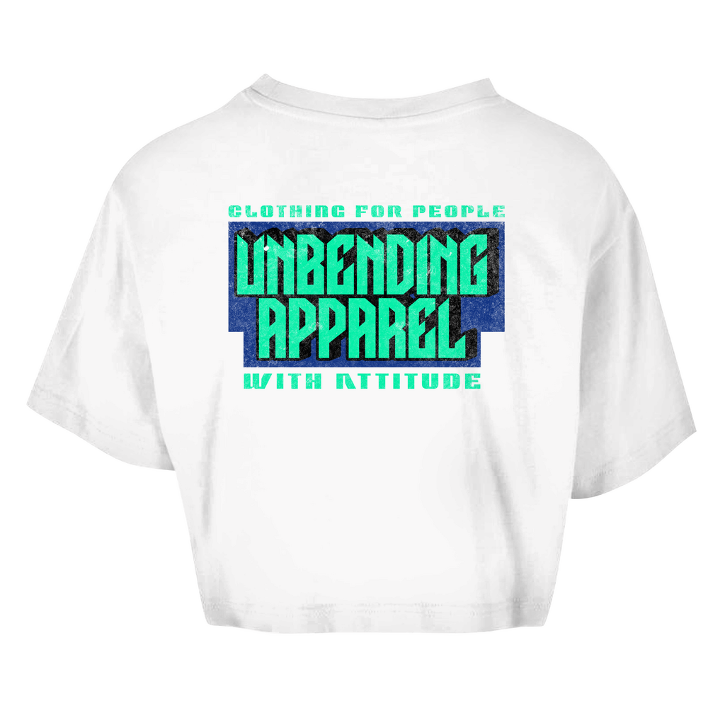 Oversize Crop Top - Clothing For People With Attitude - Grün - Unbending Apparel