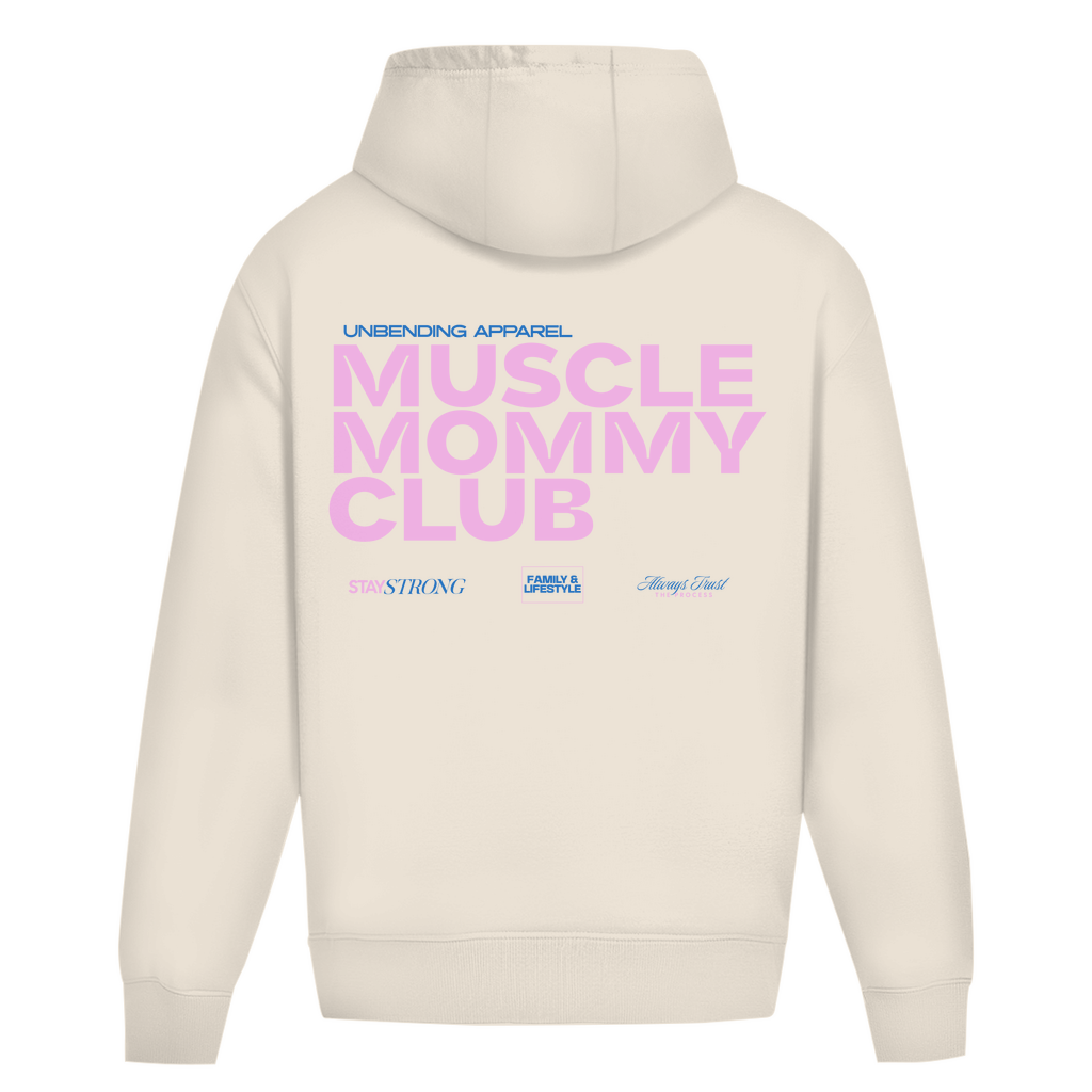Oversize Hoodie Unisex - Muscle Mommy Club - Unbending Apparel