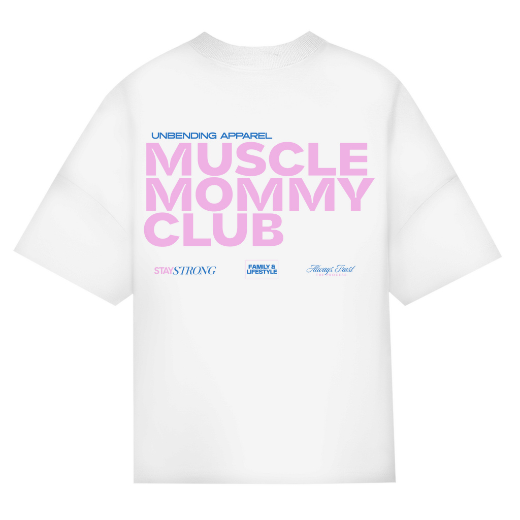 Oversize T-Shirt Unisex - Muscle Mommy Club - Unbending Apparel
