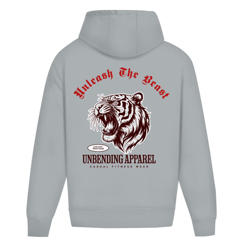 Oversize Hoodie Unisex - Unleash The Beast - Unbending Apparel