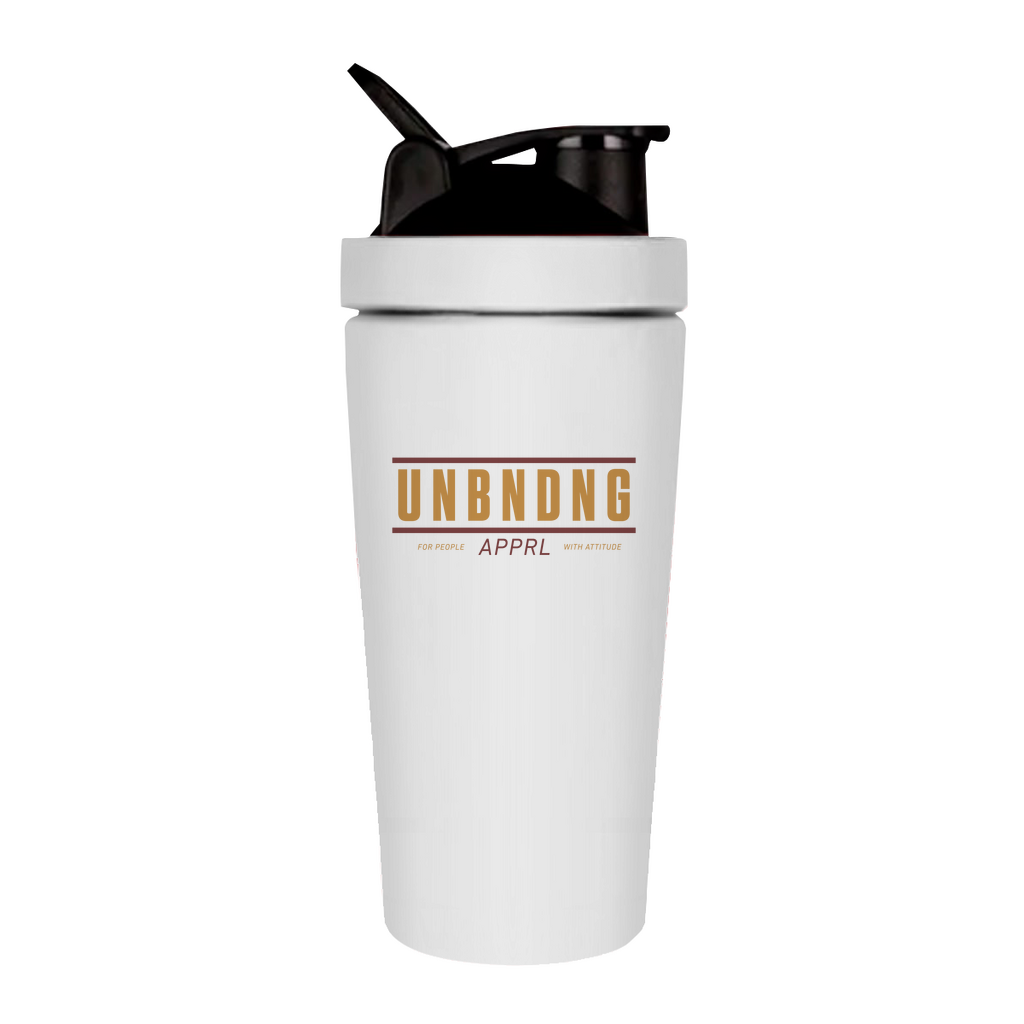 Gym Shaker - For People With Attitude - Gold/Rot - Unbending Apparel