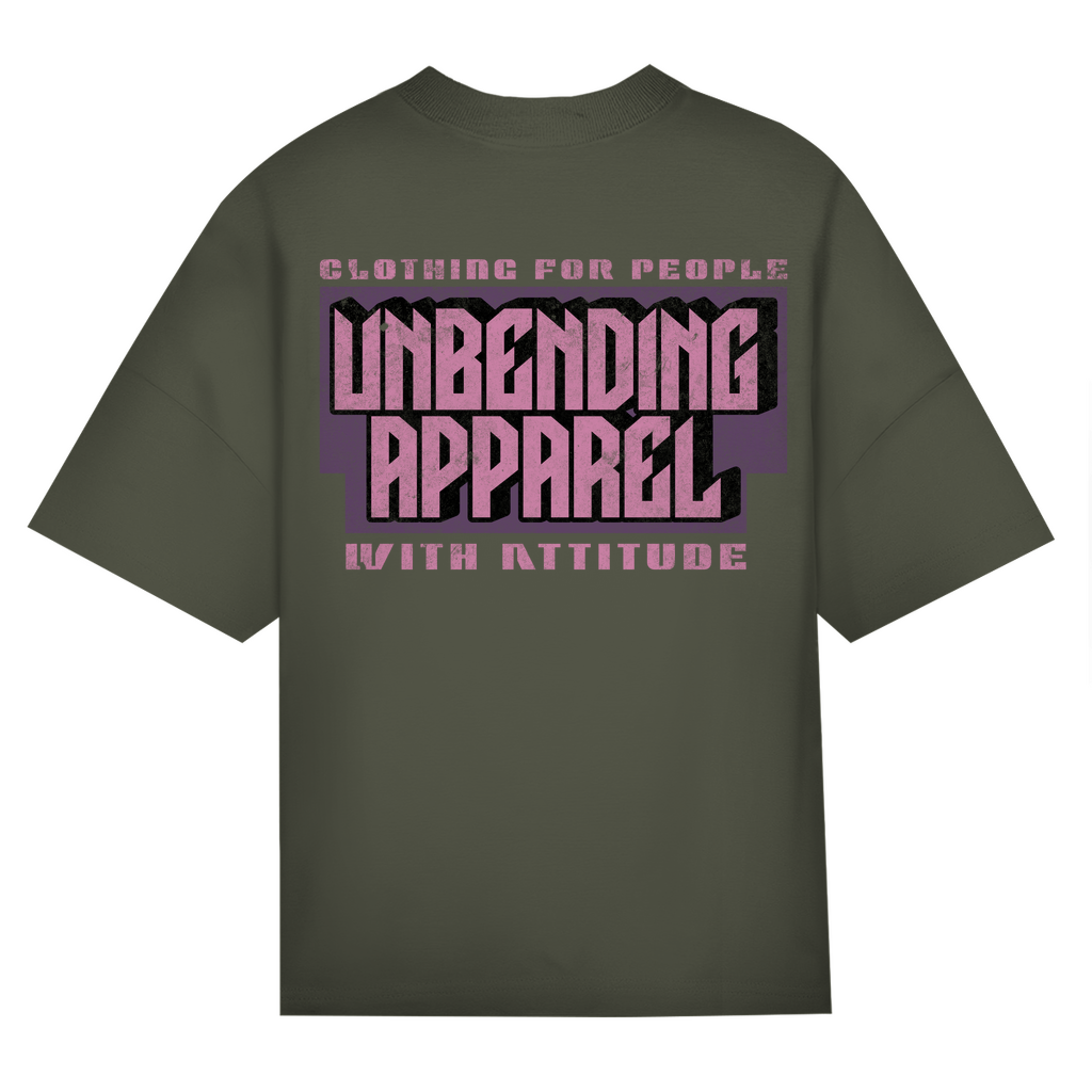 Oversize T-Shirt Unisex - Clothing For People With Attitude - Pink - Unbending Apparel
