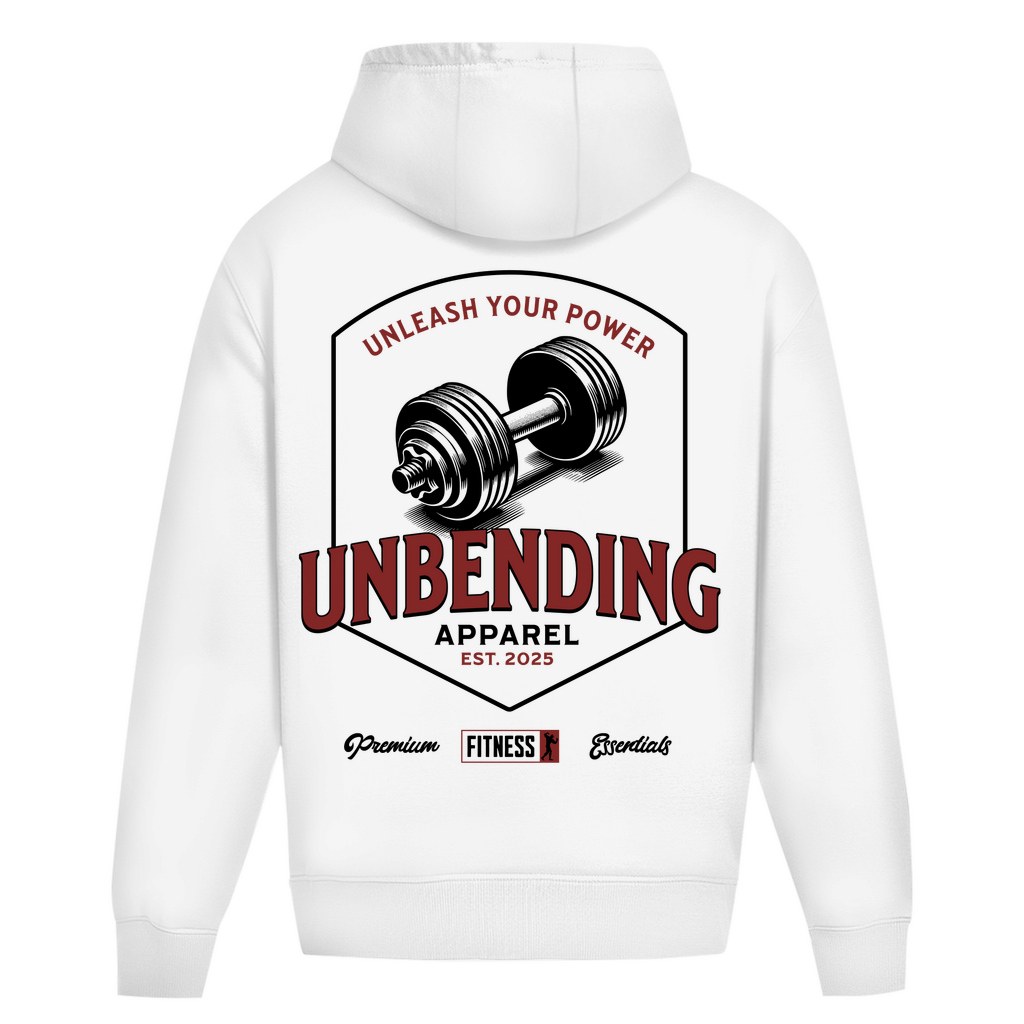 Oversize Hoodie Unisex - Unleash Your Power - Unbending Apparel