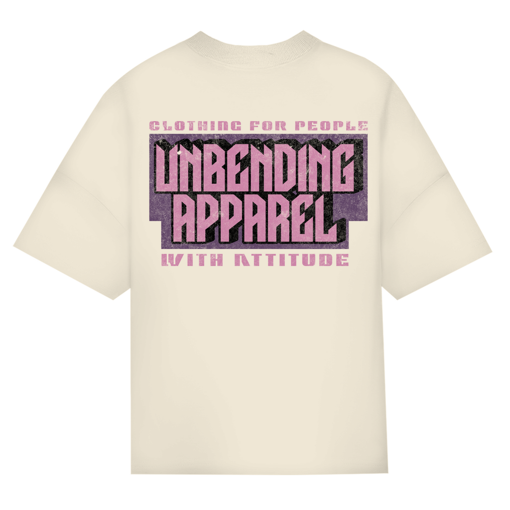 Oversize T-Shirt Unisex - Clothing For People With Attitude - Pink - Unbending Apparel