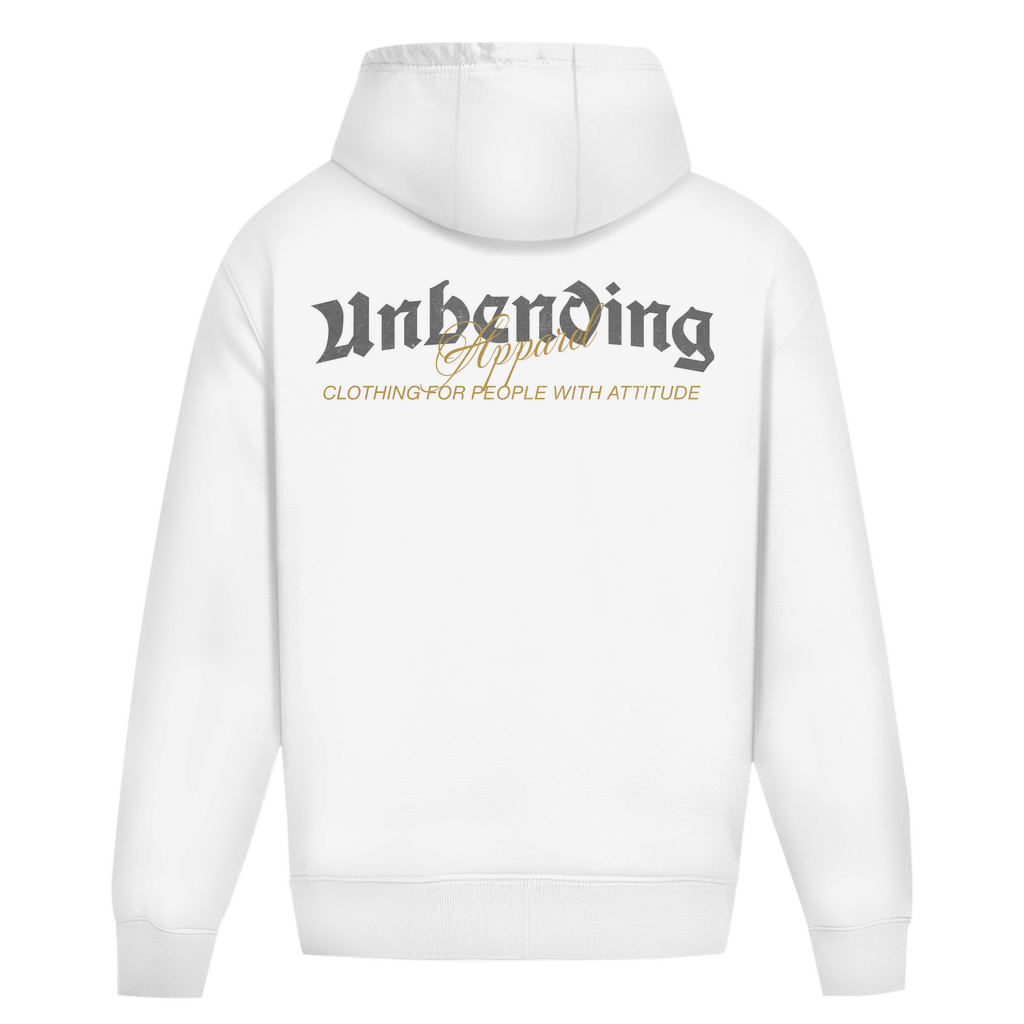 Oversize Hoodie Unisex - Clothing For People With Attitude - Grau - Unbending Apparel