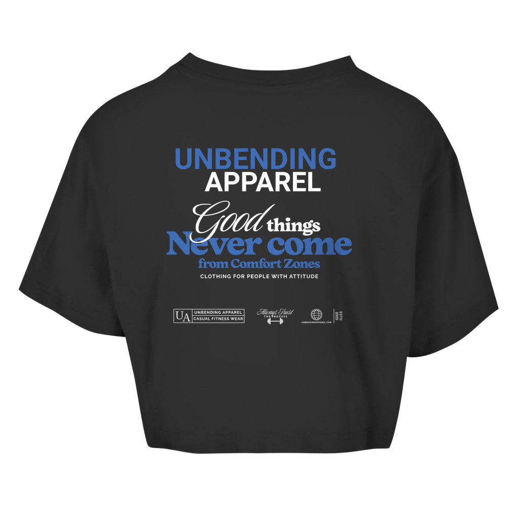 Oversize Crop Top - Shut the fck up and train - Unbending Apparel