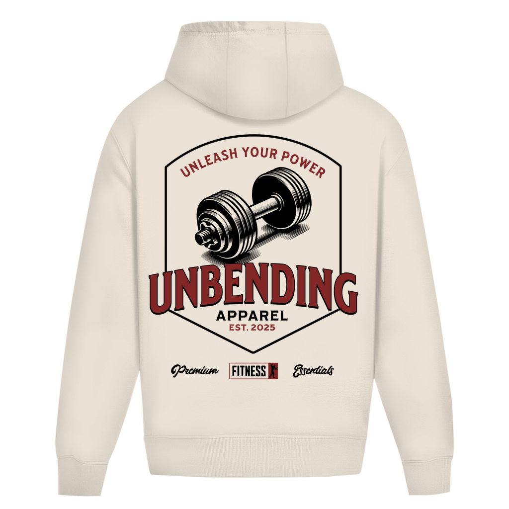 Oversize Hoodie Unisex - Unleash Your Power - Unbending Apparel
