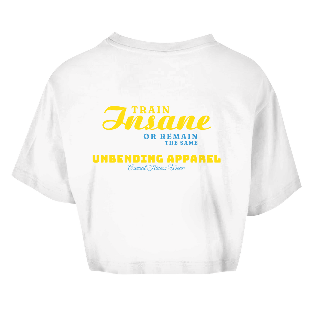 Oversize Crop Top - Train Insane - Unbending Apparel