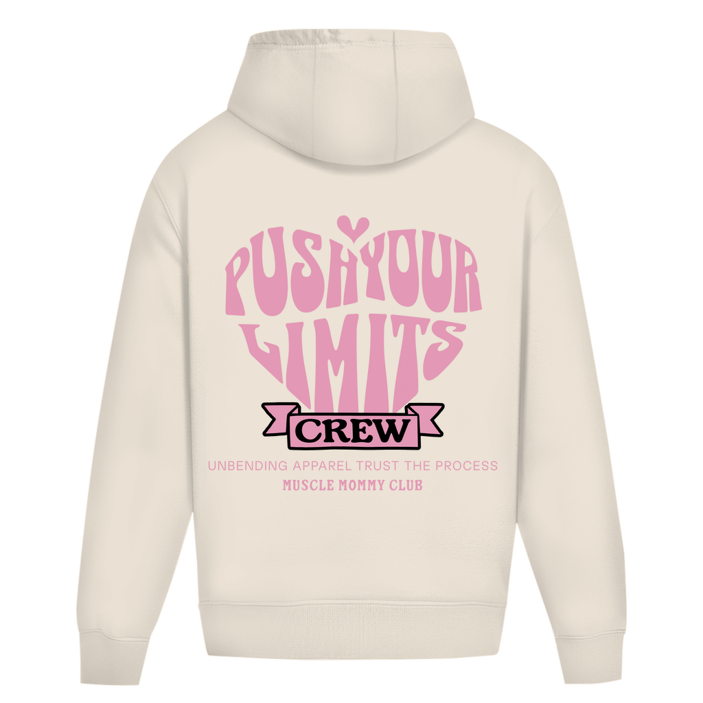 Oversize Hoodie Girls - Push Your Limits Crew - Unbending Apparel