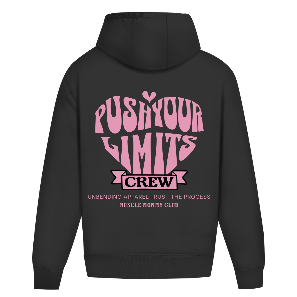 Oversize Hoodie Girls - Push Your Limits Crew - Unbending Apparel