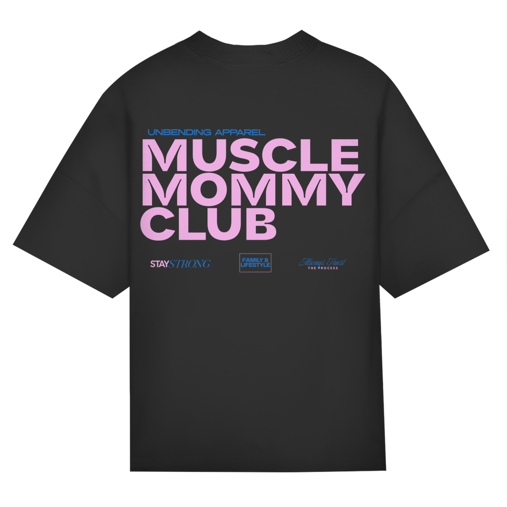 Oversize T-Shirt Unisex - Muscle Mommy Club - Unbending Apparel
