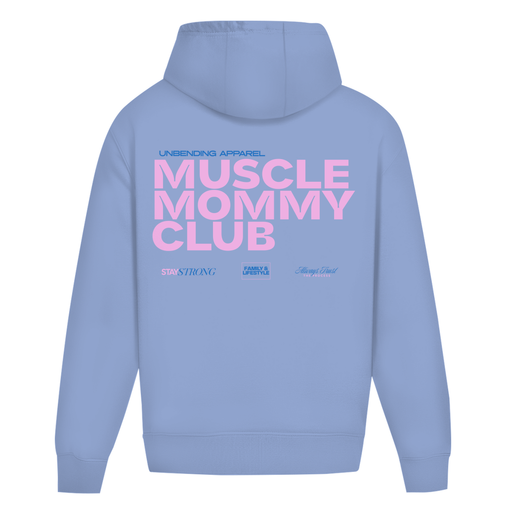 Oversize Hoodie Unisex - Muscle Mommy Club - Unbending Apparel