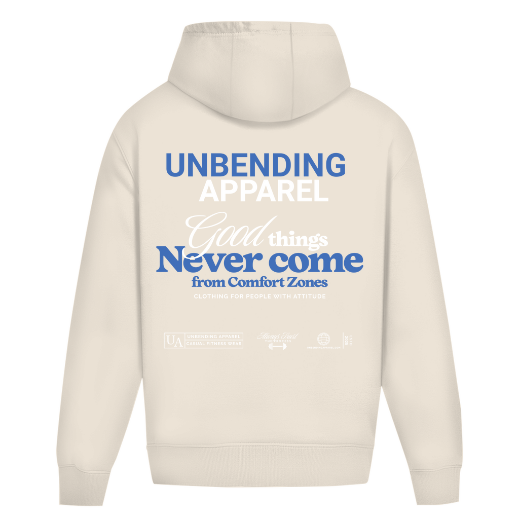 Oversize Hoodie Unisex - Good Things Never Come From Comfort Zones - Unbending Appare