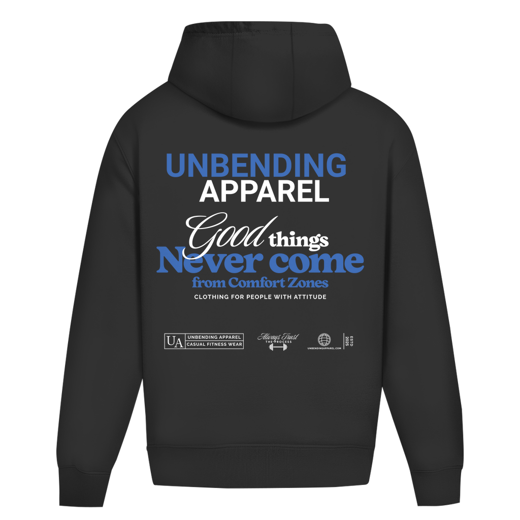 Oversize Hoodie Unisex - Good Things Never Come From Comfort Zones - Unbending Appare
