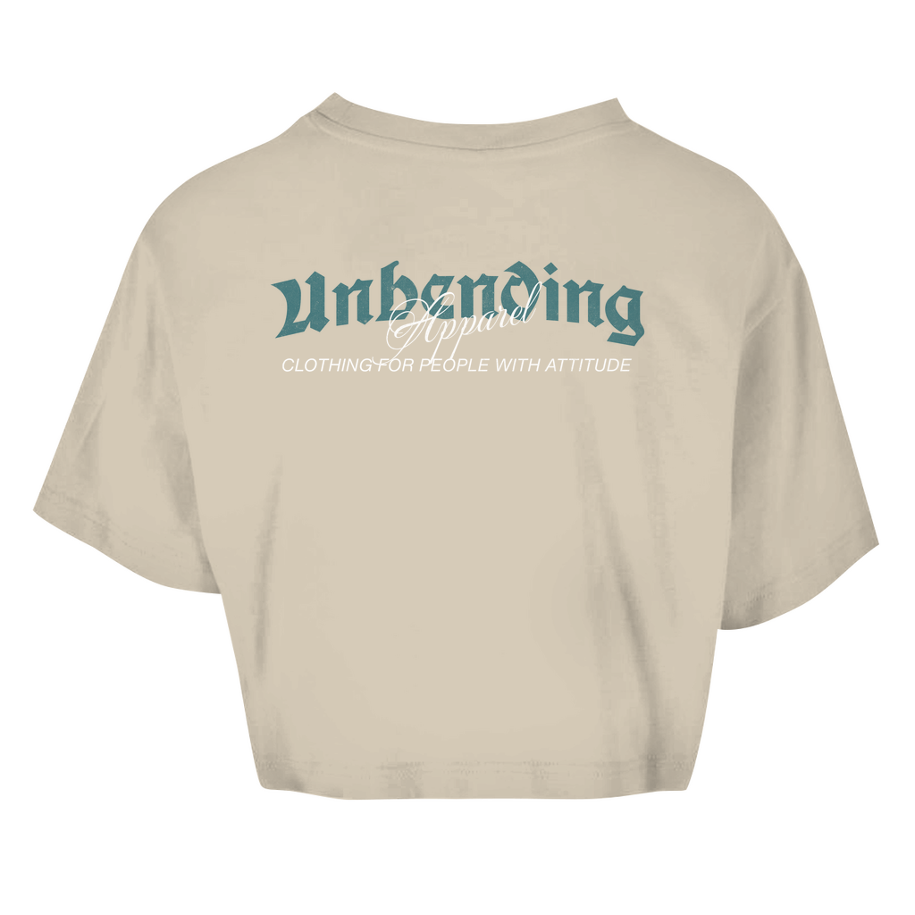 Oversize Crop Top - Clothing For People With Attitude - Grün - Unbending Apparel