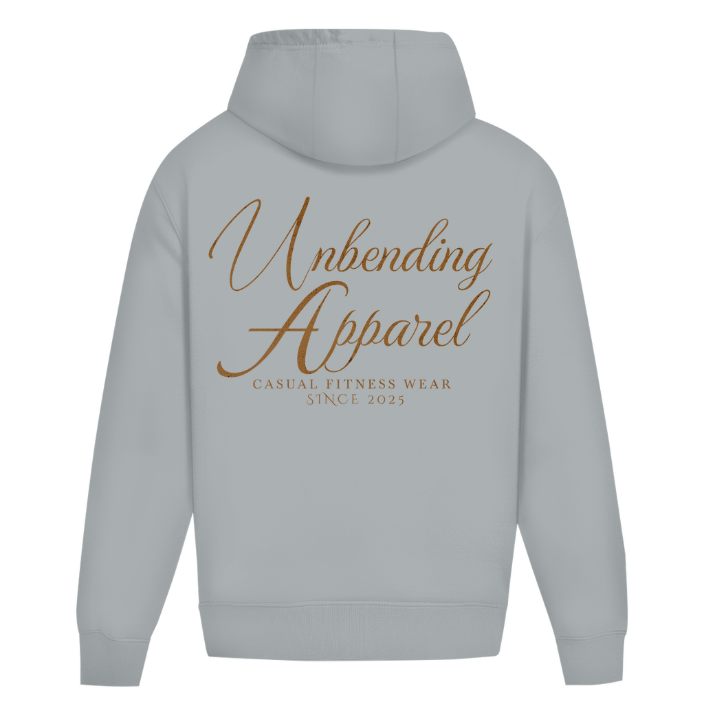 Oversize Hoodie Unisex - Casual Fitness Wear - Braun - Unbending Apparel