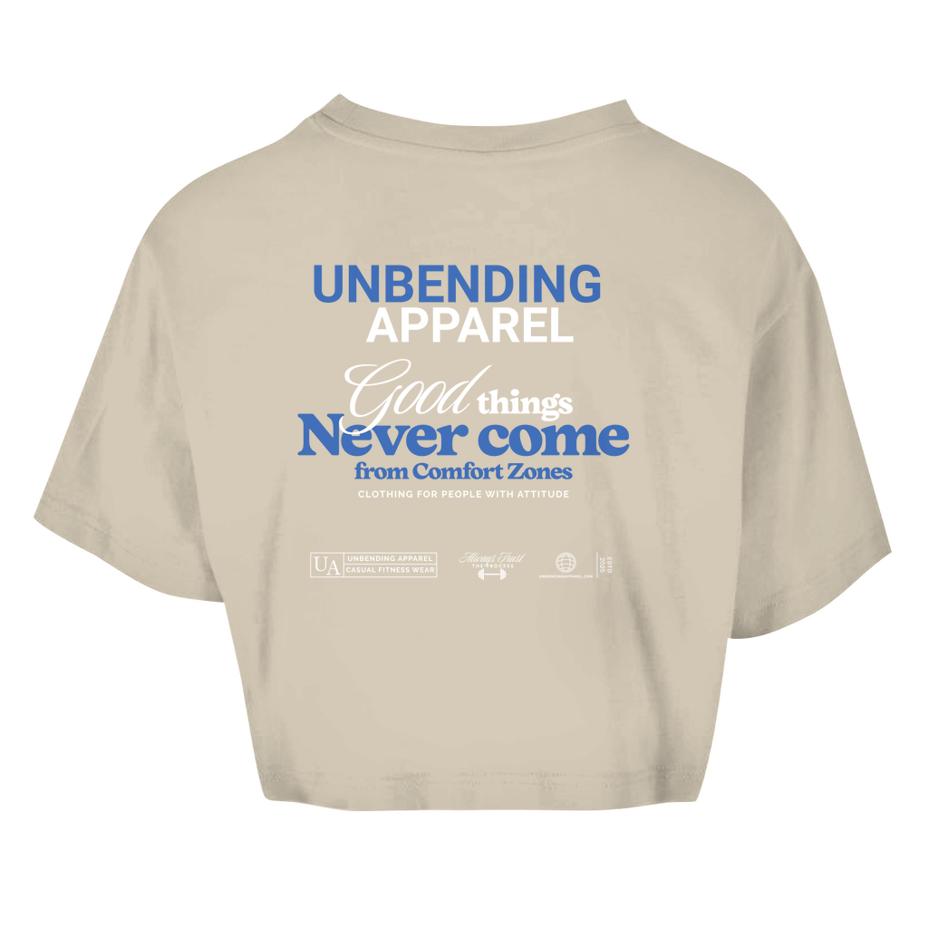Oversize Crop Top - Shut the fck up and train - Unbending Apparel