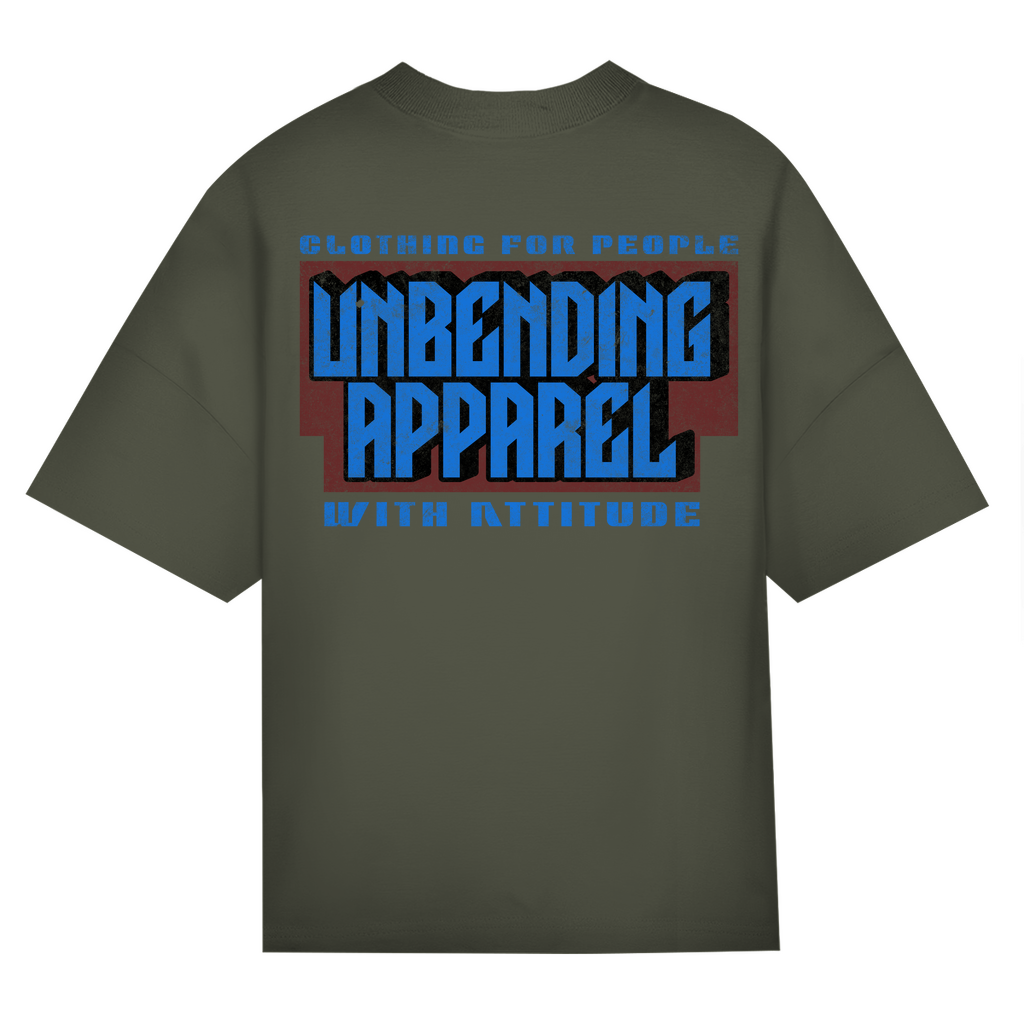 Oversize T-Shirt Unisex - Clothing For People With Attitude - Blau - Unbending Apparel