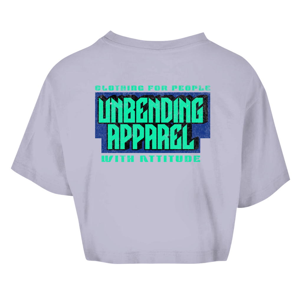 Oversize Crop Top - Clothing For People With Attitude - Grün - Unbending Apparel