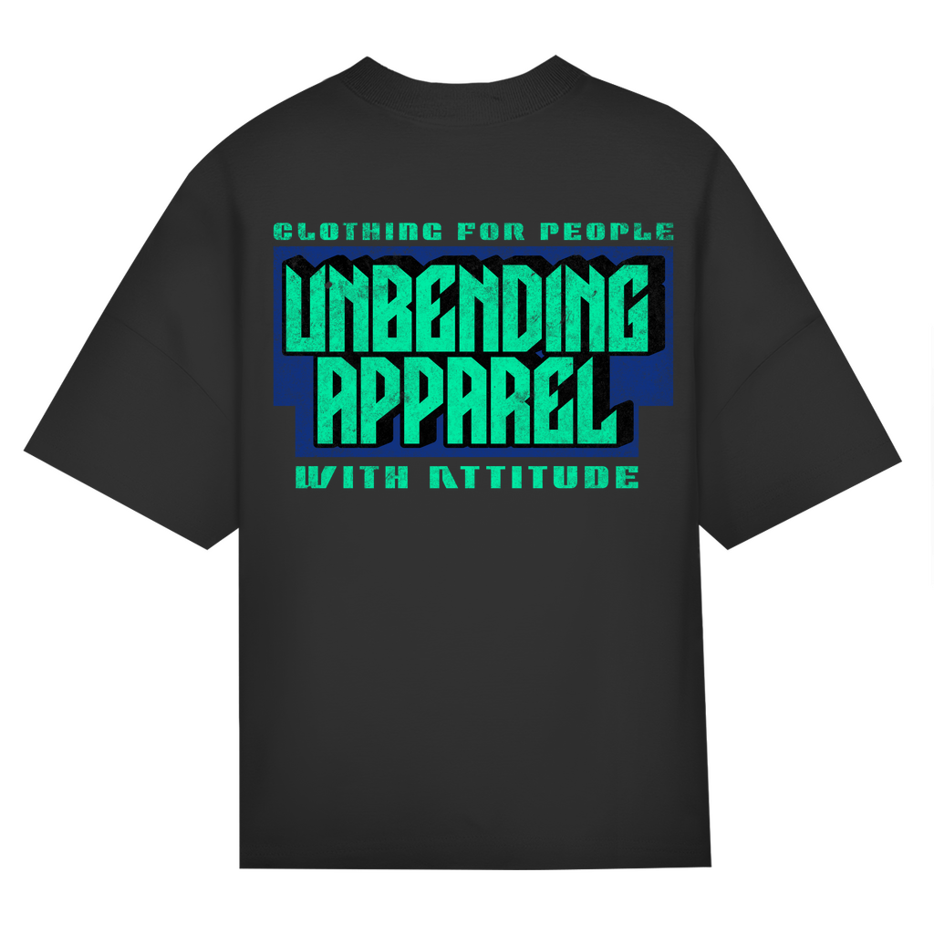 Oversize T-Shirt Unisex - Clothing For People With Attitude - Grün - Unbending Apparel