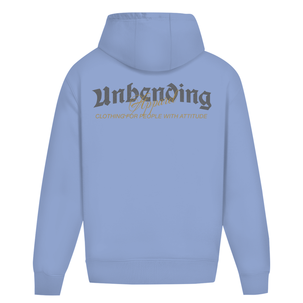 Oversize Hoodie Unisex - Clothing For People With Attitude - Grau - Unbending Apparel