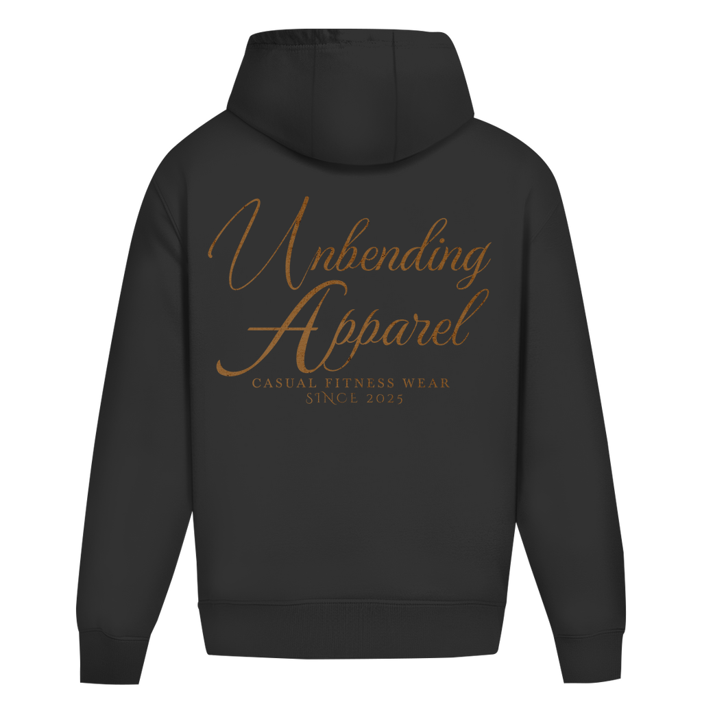 Oversize Hoodie Unisex - Casual Fitness Wear - Braun - Unbending Apparel