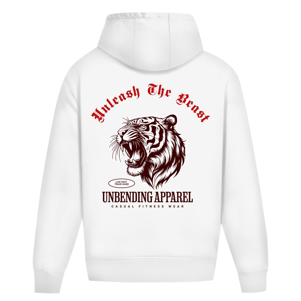 Oversize Hoodie Unisex - Unleash The Beast - Unbending Apparel