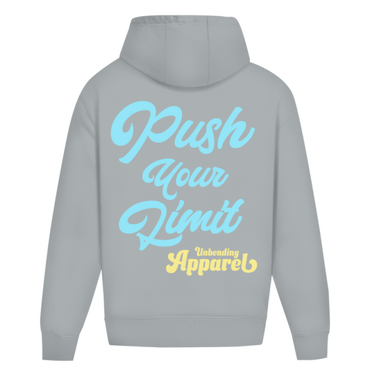 Oversize Hoodie Unisex - Push Your Limit - Unbending Apparel