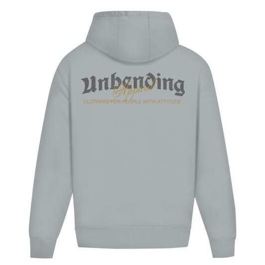 Oversize Hoodie Unisex - Clothing For People With Attitude - Grau - Unbending Apparel