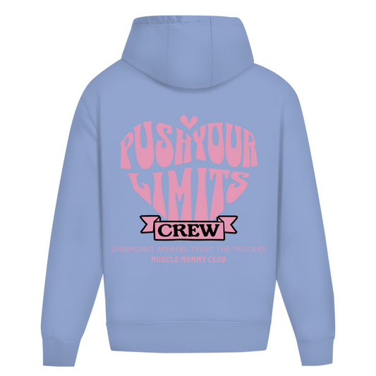 Oversize Hoodie Girls - Push Your Limits Crew - Unbending Apparel
