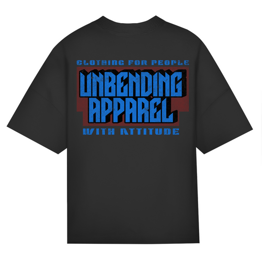 Oversize T-Shirt Unisex -  Clothing For People With Attitude - Blau - Unbending Apparel