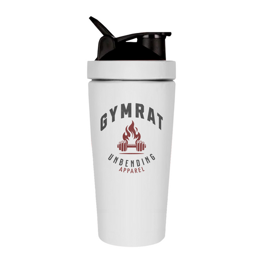 Gym Shaker - Gymrat - Grau/Rot - Unbending Apparel