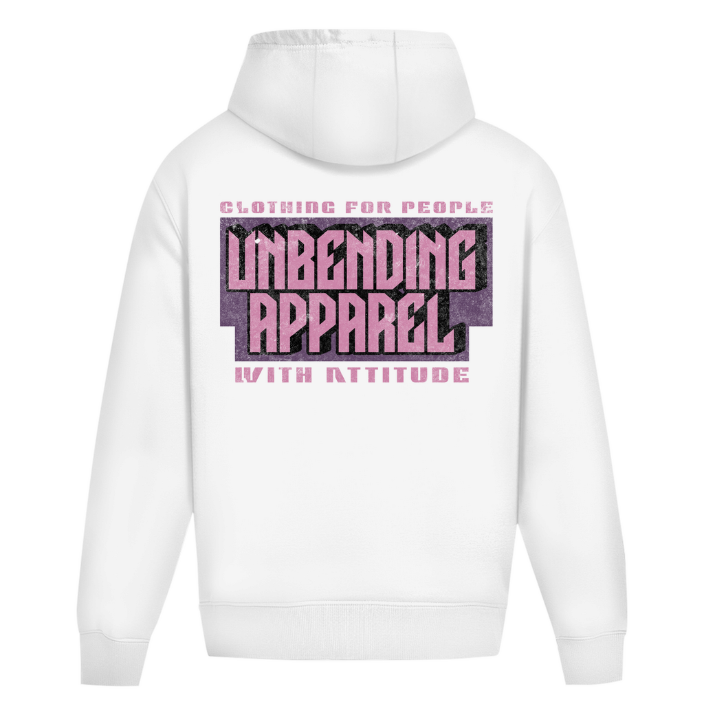 Oversize Hoodie Unisex -  Clothing For People With Attitude - Pink - Unbending Apparel