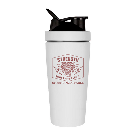 Gym Shaker - Strength Power Glory - Unbending Apparel