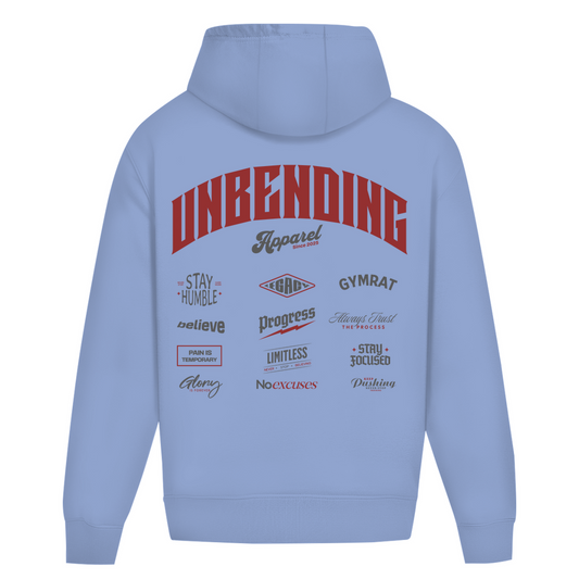 Oversize Hoodie Unisex - Collage - Unbending Apparel